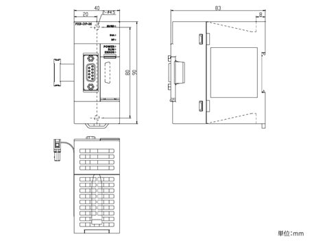 FX5 DP M ダウンロード 外形図CAD MELSEC iQ F シーケンサ MELSEC 仕様から探す三菱電機 FA