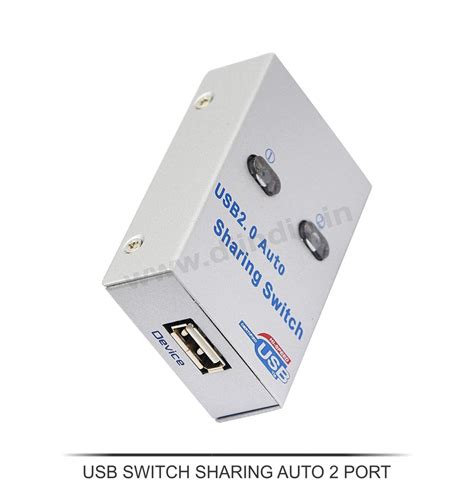 Usb Switch Sharing 2 Port Auto