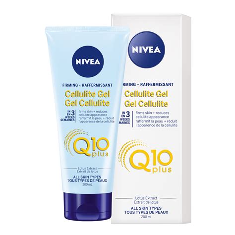 Buy Nivea Firming CELLULITE GEL PLUS Q10 L Carnitine 200 Ml 6 8 Fl Oz