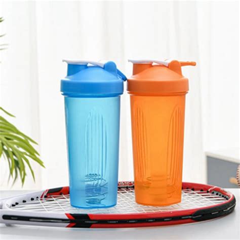 Shaker Cup Sports Portable Convenient Stirring Cup 600Ml Plastic
