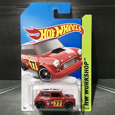 Jual Hot Wheels Morris Mini Cooper HW Workshop Red Shopee Indonesia