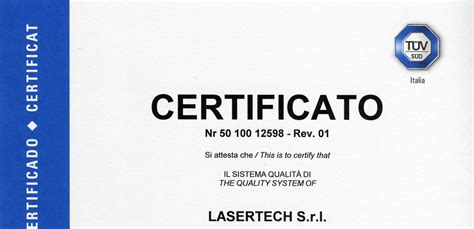 Lasertech S R L Quality