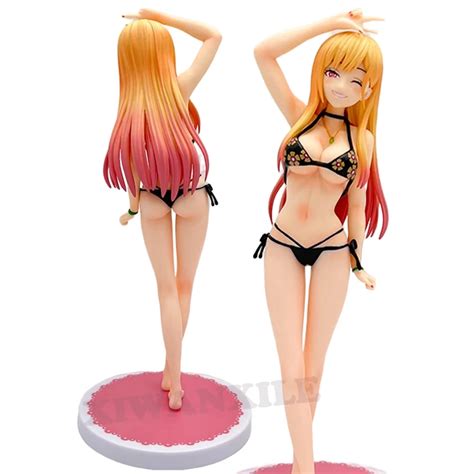 Cm My Dress Up Darling Sexy Anime Girl Figure Marin Kitagawa Bikini Action Figure Adult