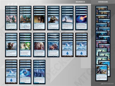 MTG Pioneer Mono Blue Tempo Top Decks MTG DECKS