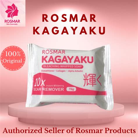 Rosmartan Rosmar Kagayaku Soap Kagayaku Soap Vanilla Remover Soap Bleaching Whipped Soap 10x