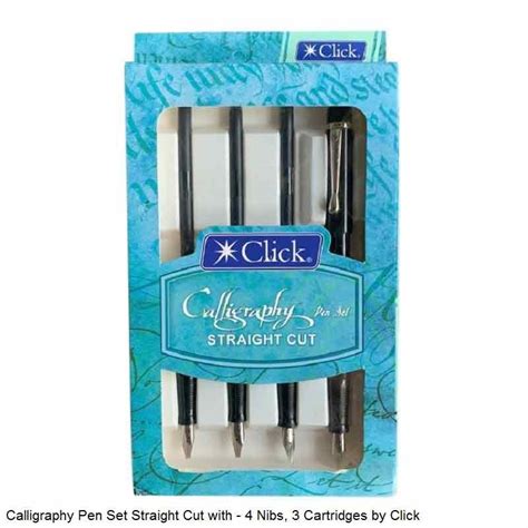 Calligraphy Fountain Pen CLK1502 5NIBS Set Click