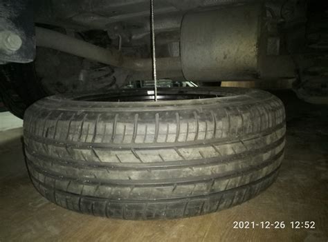 Установка запаски — Ford Tourneo Connect (3G), 1,5 л, 2016 года ...