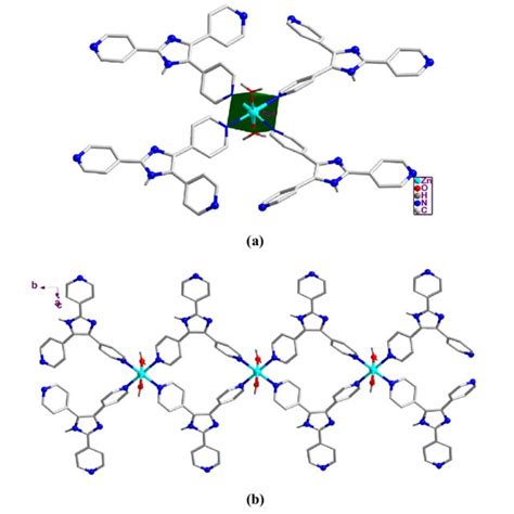 View Of A Coordination Environment Of Cu Ii Ions In B The D