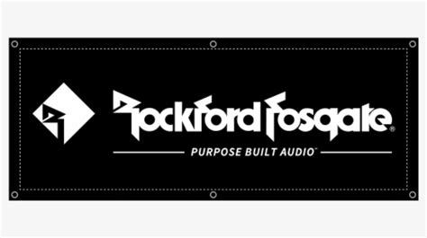 Large Rockford Fosgate Logo, HD Png Download - kindpng