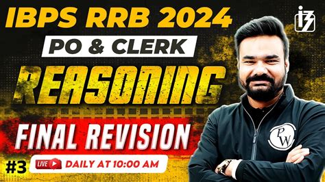 Ibps Rrb Reasoning Classes Ibps Rrb Po Clerk Reasoning Final