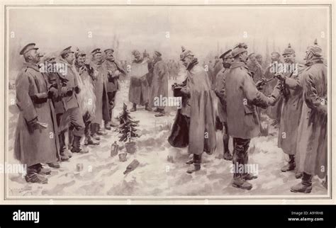 1914 christmas truce hi-res stock photography and images - Alamy