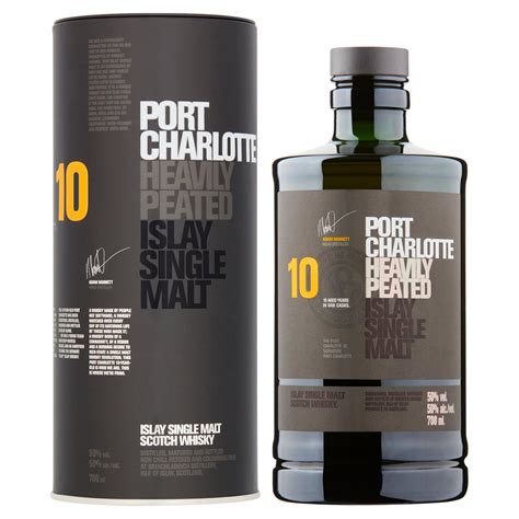 Port Charlotte 10 Year Old Islay Single Malt Scotch Whisky 70cl