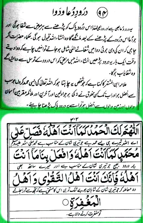 Dua After Durood Sharif