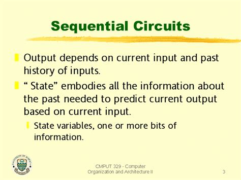 Sequential Circuits