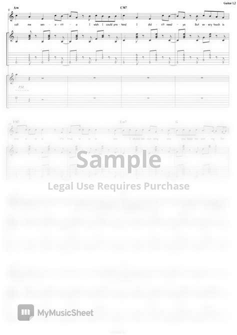 Senorita Camila Cabello Shawn Mendes Guitar Sheet