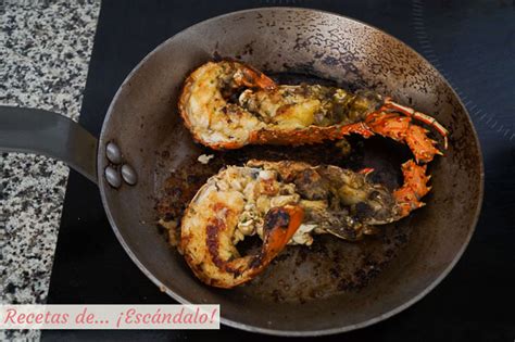 Receta Langosta A La Plancha Con Jengibre Y Cebollino Y Ensalada