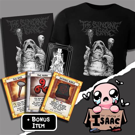 Unboxing Binding Of Isaac Four Souls Bloat X Large T Shirt Exclusive