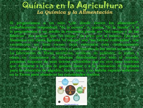 QUIMICA EN LA AGRICULTURA Libros De Agronomia Gratis