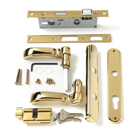 Andersen Storm Door Handle Assembly in Brass Finish Traditional Style 2004 to Present - Walmart.com