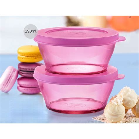 Tupperware Clear Bowl Gift Set Pcs Clear Bowl Ml Ml