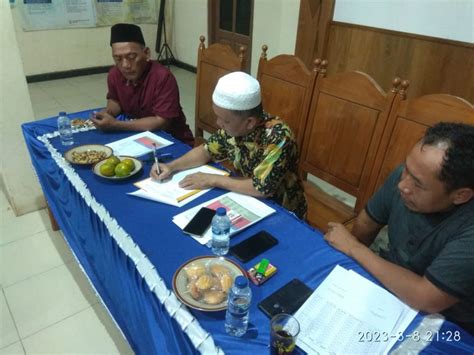 Rapat Lpj Realisasi Apbdesa Tahun 2022 Desa Wonosari