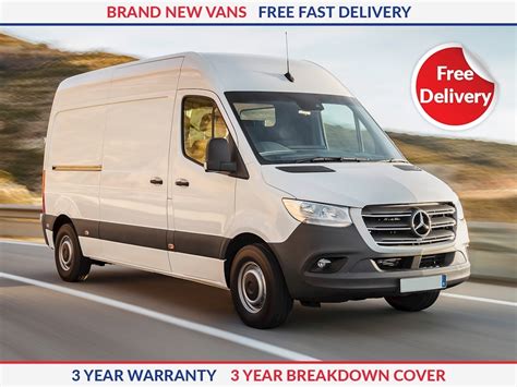 New Mercedes Benz Sprinter L H Medium High Roof Panel Van Mwb