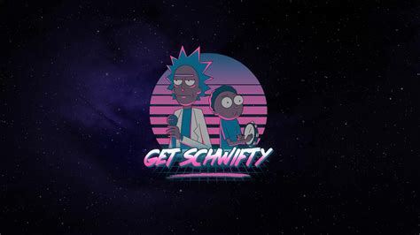 Rick And Morty Retro Space Live Wallpaper - MoeWalls