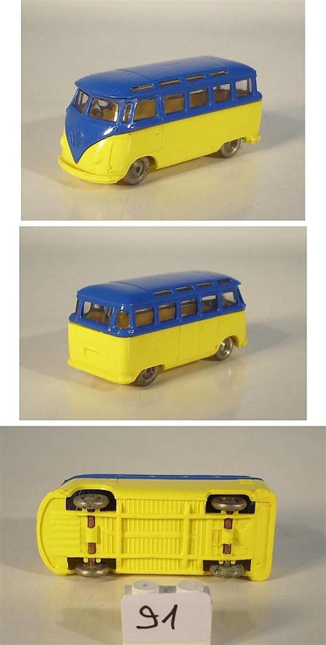 Lego 1 87 Volkswagen VW Bus Samba Gelb Blau Ohne Blinker 60er Jh 91