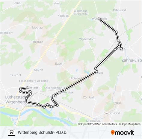 357 Route Schedules Stops Maps Wittenberg Schulstr Pl D D Updated