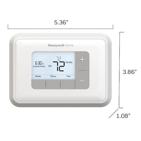 Honeywell Home 5 2 Day Programmable Thermostat Rth6360d1002 At