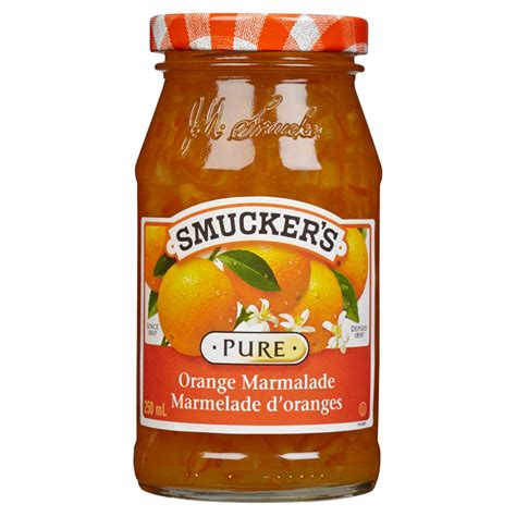 Orange Marmalade Pure Smuckers 250ml — Eccolo Foods