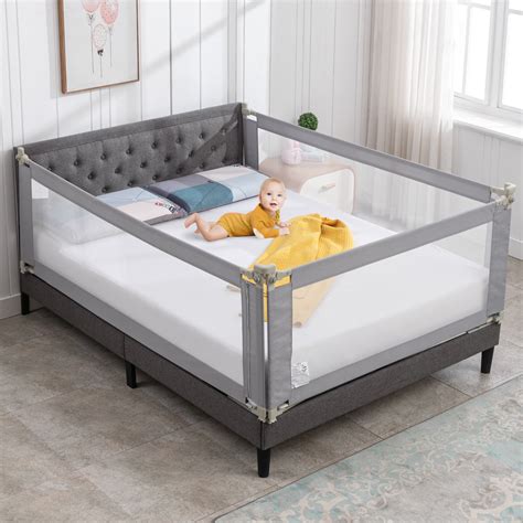 Isabelle & Max™ Abbondanzio 59"W x 79"L x 26"H Toddler Bed RailBed Rail ...