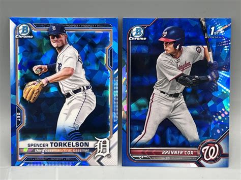 Lot G Bowman Chrome Sapphire Spencer Torkelson Bcp