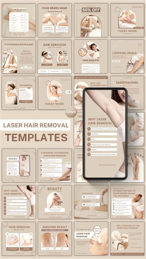 Laser Hair Removal Package | Laser Hair Removal Marketing | Laser Hair ...