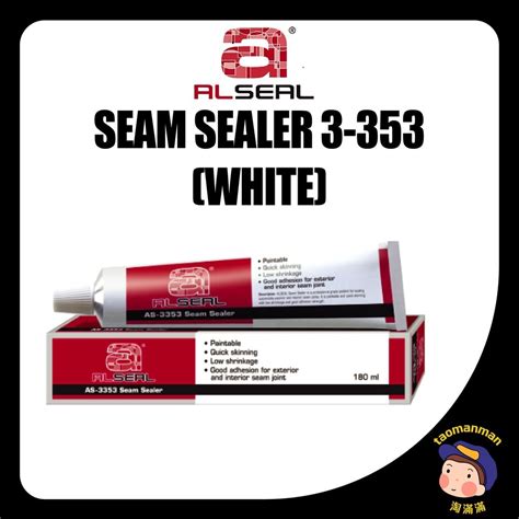 Alseal Seam Sealer White Ml Car Body Sealing Gum Body