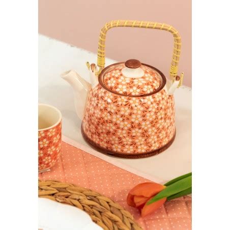 6CEMU0006 Mug 100 ml Rose Porcelaine Fleurs Rond Tasse à thé