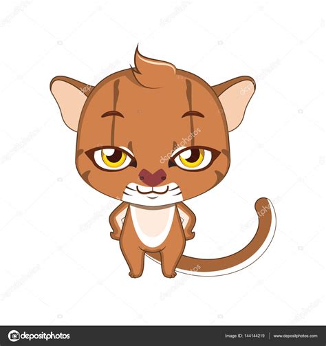 Lindo Estilizado Dibujo Animado Bah A Gato Ilustraci N Vector De Stock