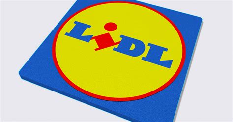 LIDL Logo Multicolor (on same layer and single extruder) by Angelo ...