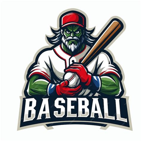 Premium Vector Baseball Mascot Logo Team Design Championship Athletic