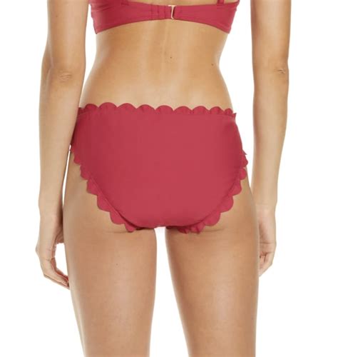 The Chelsea Scallop Hipster Bikini Bottoms Can Be Mixed And