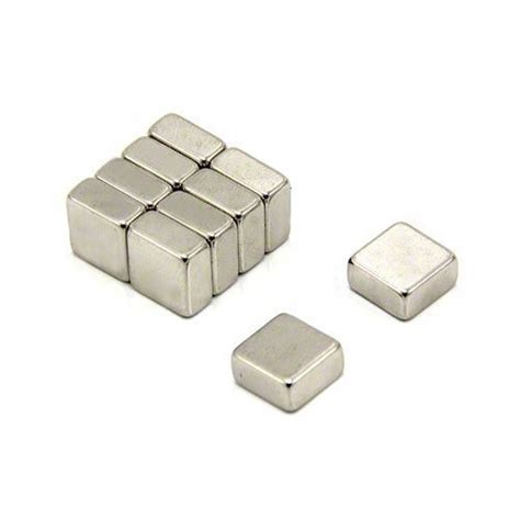 Magnes NEODYMOWY Płytkowy 5x5x2 mm MOCNY N42 silny kwadratowy sztabkowy