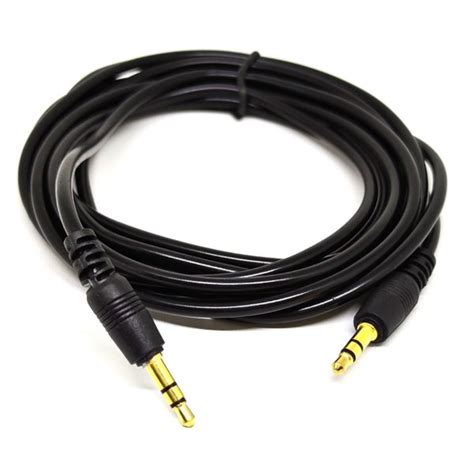 Jual KABEL AUDIO JACK 3 5 PANJANG 3M GOLD PLATED KABEL AUX 3 METER Di