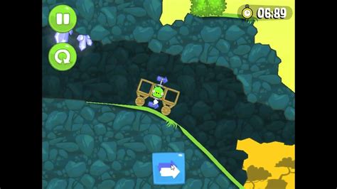 Bad Piggies Level 2 30 When Pigs Fly Walkthrough YouTube