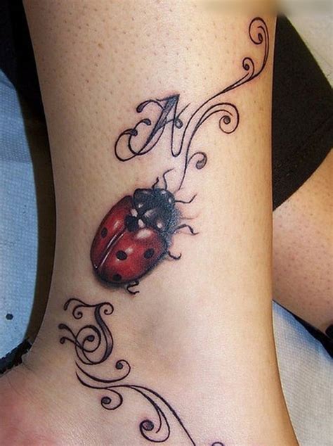 51 Cute Ladybug Tattoo Designs And Ideas Artistic Haven