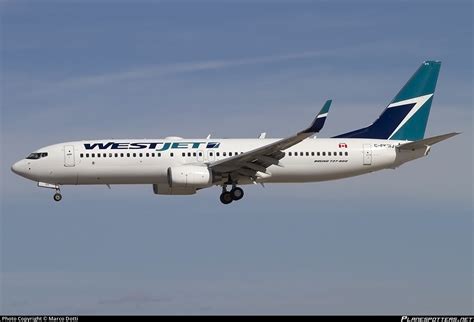 C FKWJ WestJet Boeing 737 8CT WL Photo By Marco Dotti ID 343566