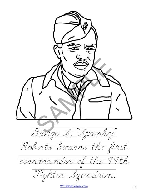 Tuskegee Airmen Coloring Book - Level C | Made By Teachers