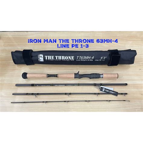 Jual Travel Rod Iron Man The Throne Pe0 6 2 Pe 1 3 Pe2 5 Shopee Indonesia