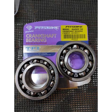 Pitsbike Racing Crank Raider 150 Carb Side Crankshaft Main Bearing