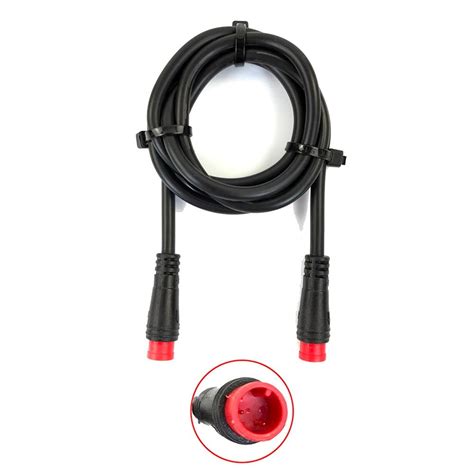 Fule Ebike Display Connector 2345 Pin Cable Waterproof Connector