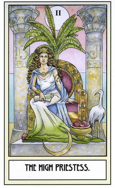 The High Priestess Priestess Tarot Cards Art Tarot Major Arcana